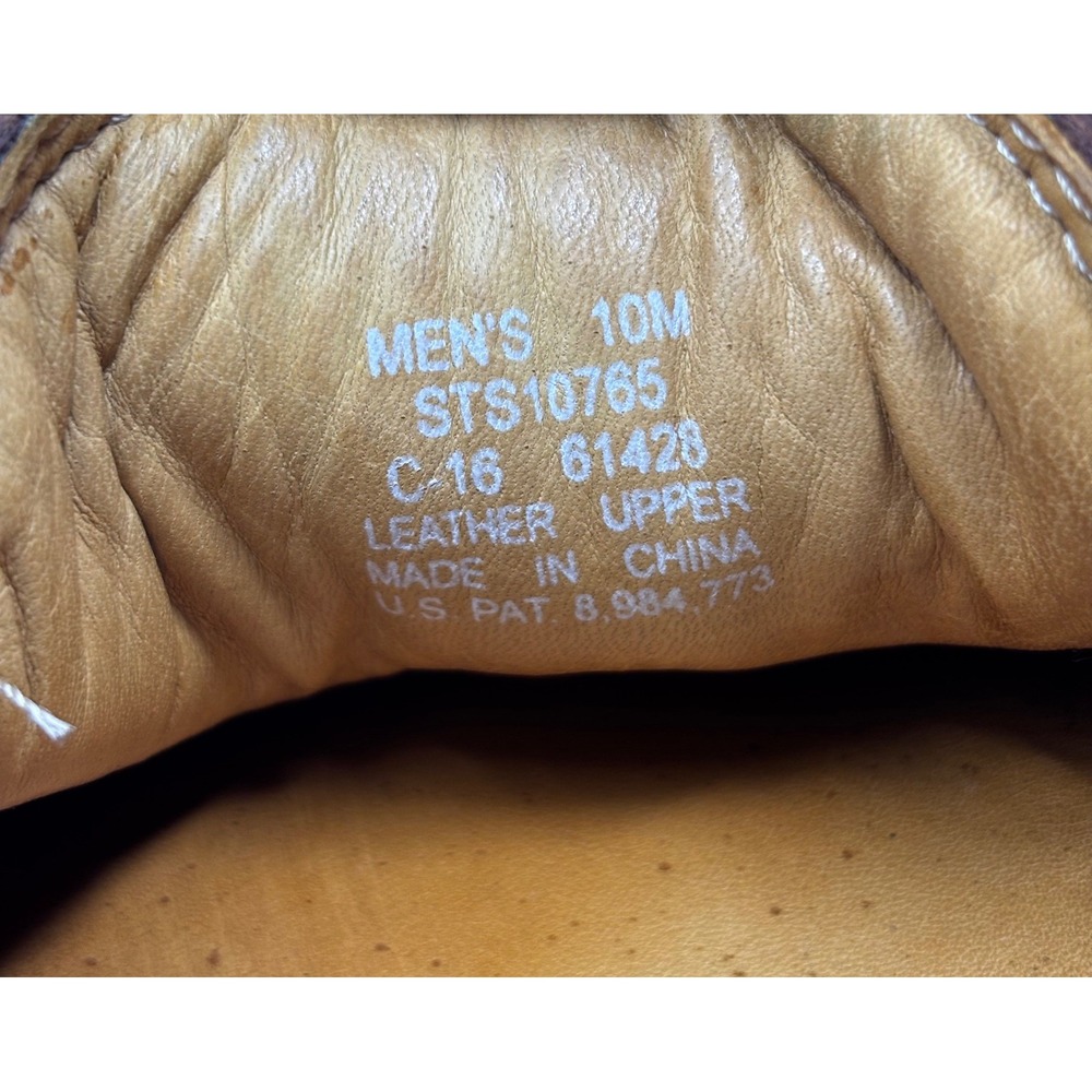 Sperry Gold Cup ASV Mens Size 10 Boat Shoes Leather Driving Moccasins Loafers - Picture 11 of 12